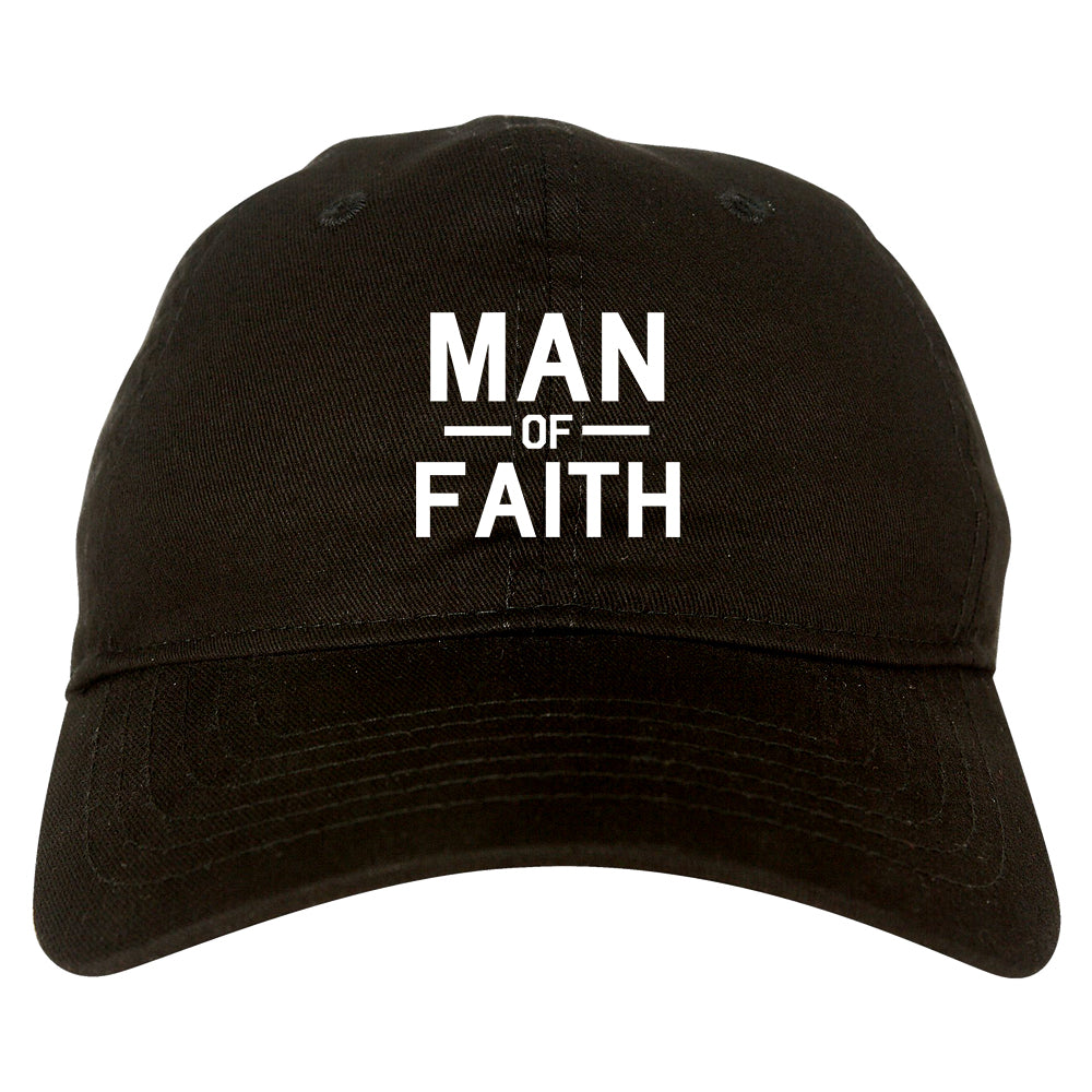Man_Of_Faith_God Black Dad Hat