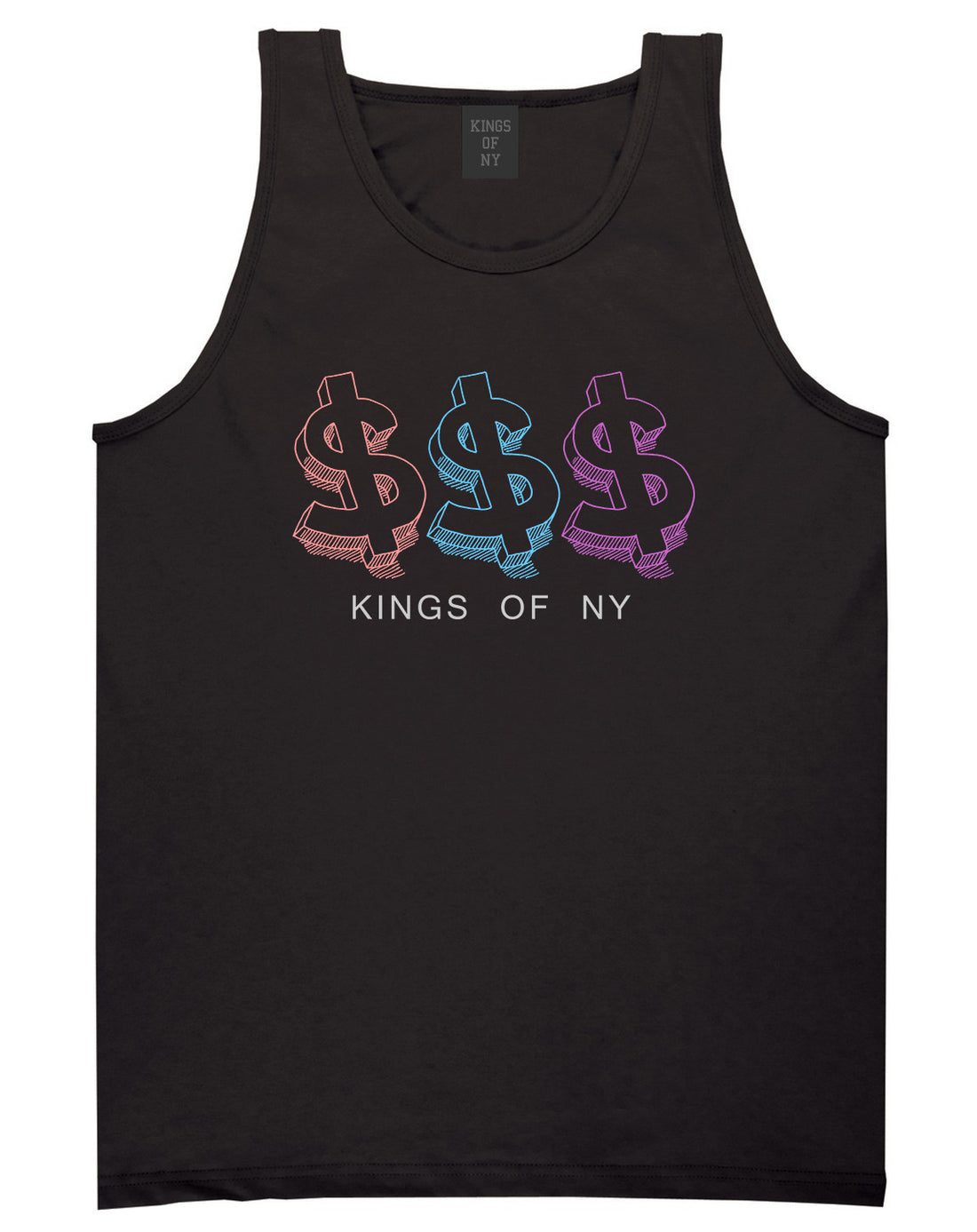 Money Signs Colors SP17 Tank Top in Black