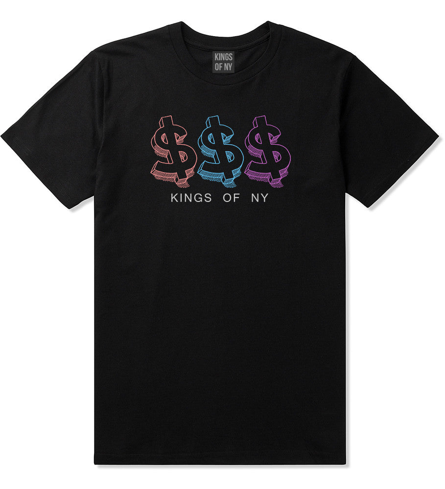 Money Signs Colors SP17 T-Shirt in Black