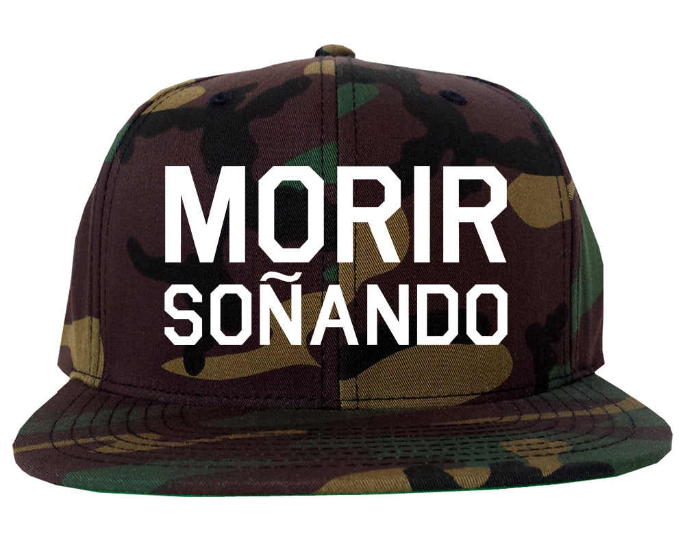 Morir Sonando Dominican Drink Camo Snapback Hat