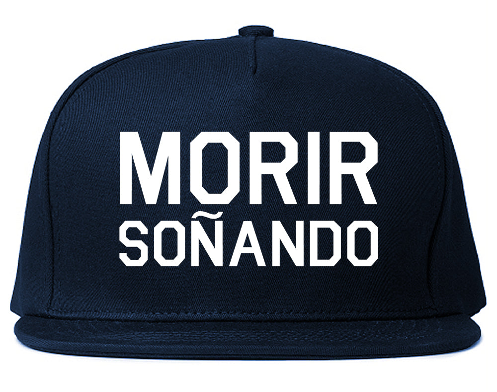 Morir Sonando Dominican Drink Navy Blue Snapback Hat