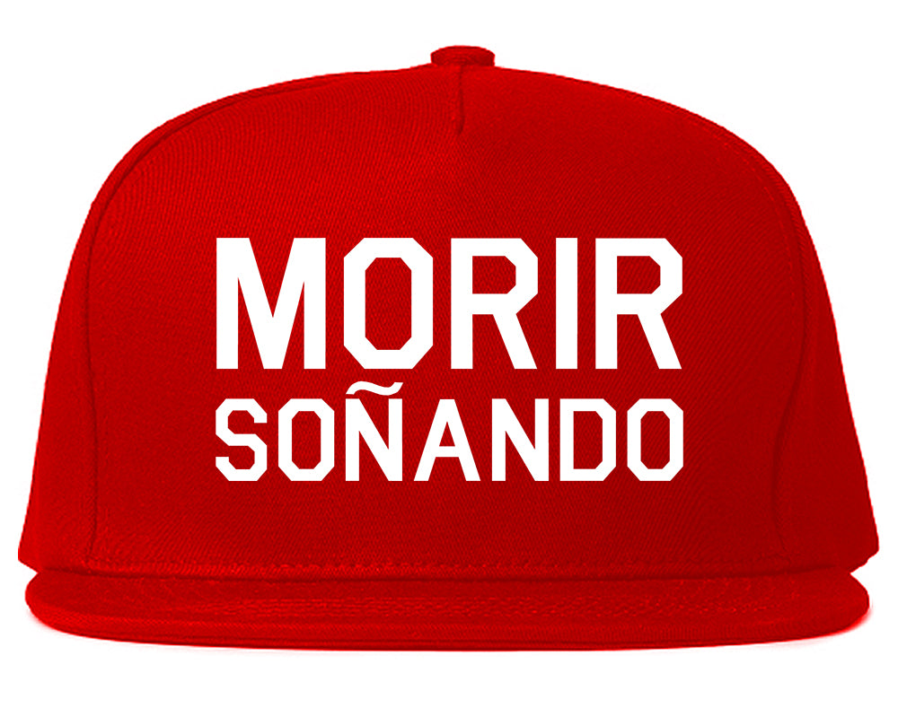 Morir Sonando Dominican Drink Red Snapback Hat