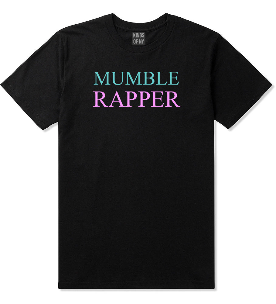 Mumble Rapper T-Shirt in Black