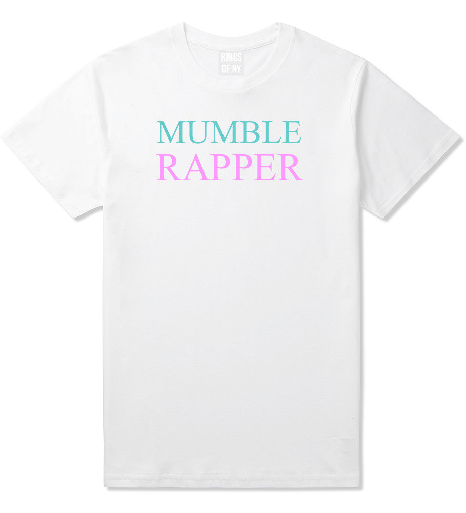 Mumble Rapper T-Shirt in White