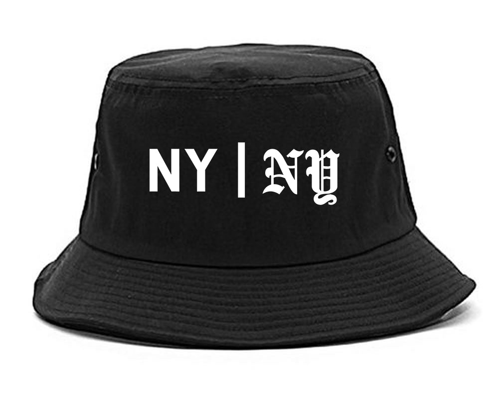 NY vs NY Mens Snapback Hat Black