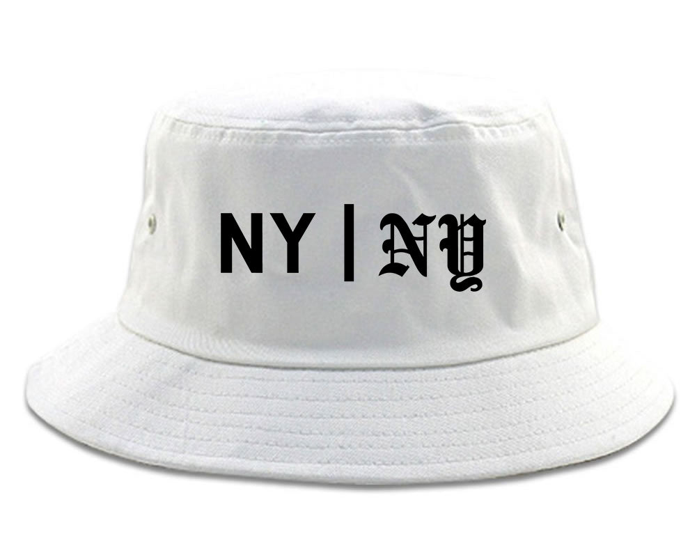 NY vs NY Mens Snapback Hat White