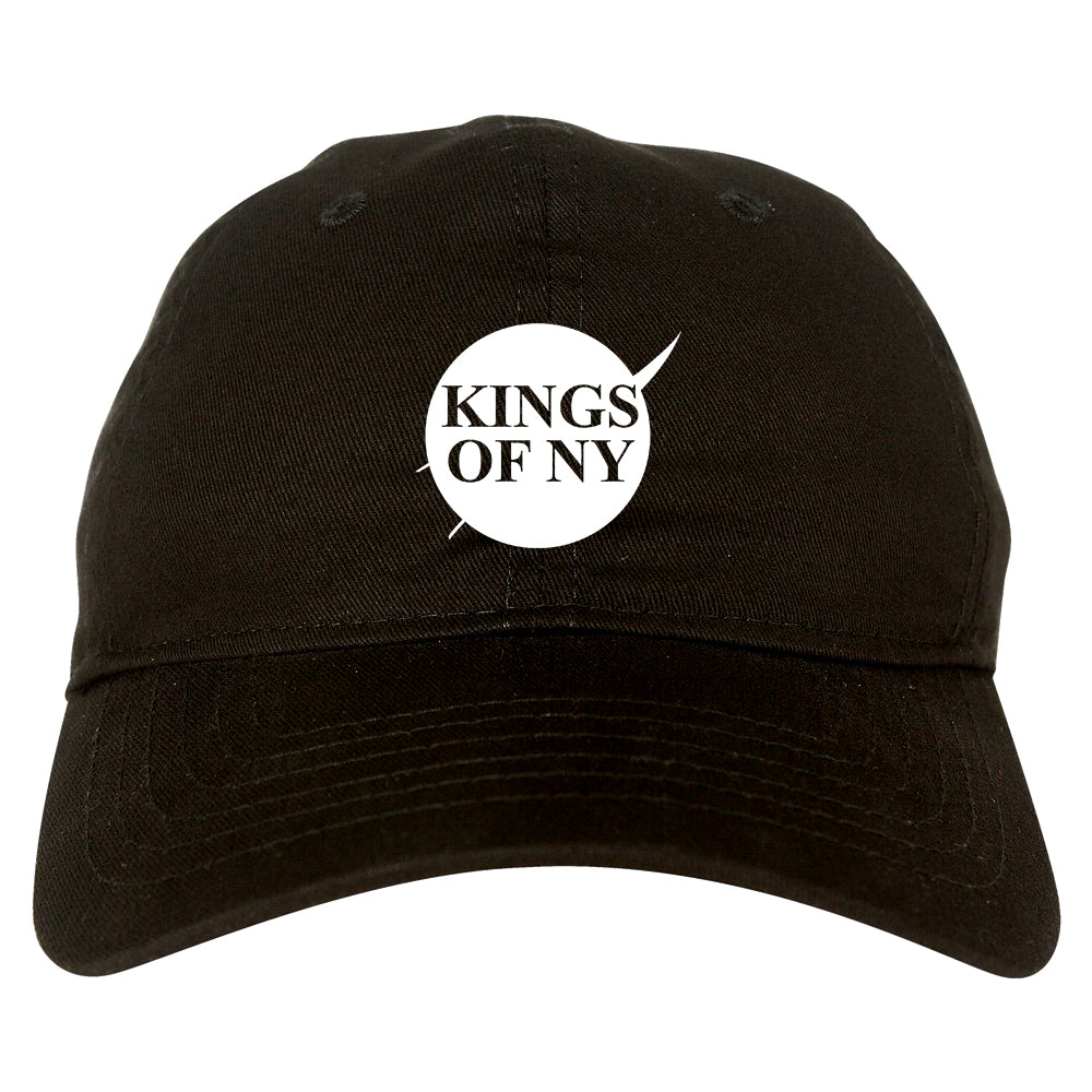 Nasa Kings Of NY Logo Black Dad Hat