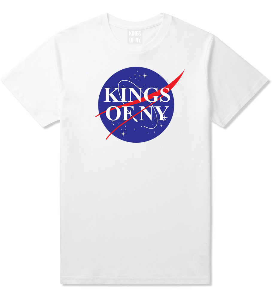 Nasa Kings Of NY Logo T-Shirt in White