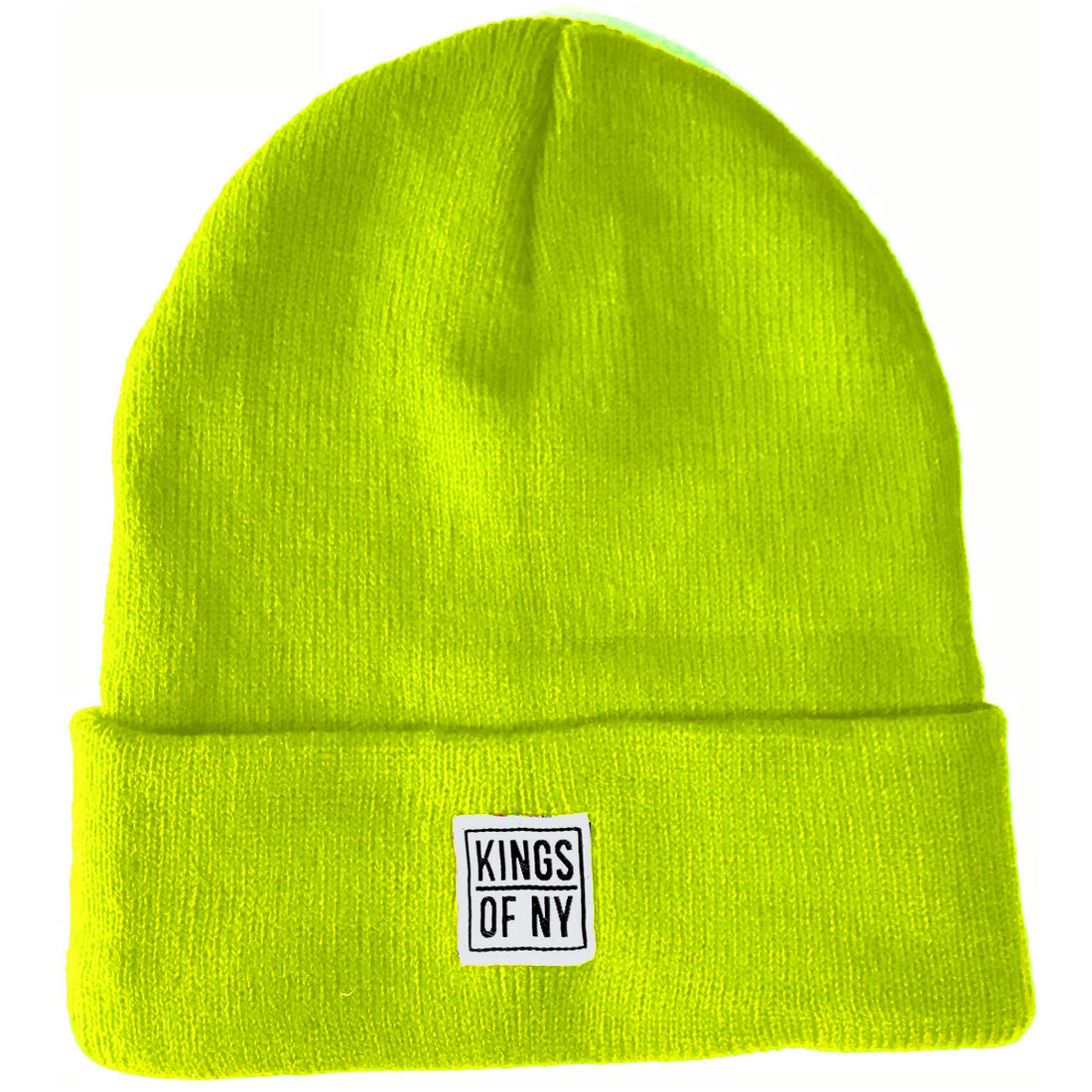 Neon Green Beanie Hat by Kings Of NY