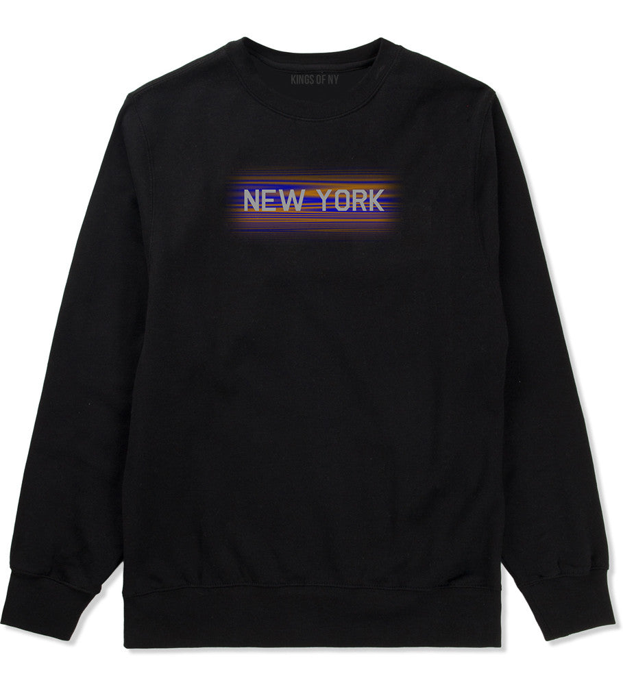 New York Hometeam Crewneck Sweatshirt in Black