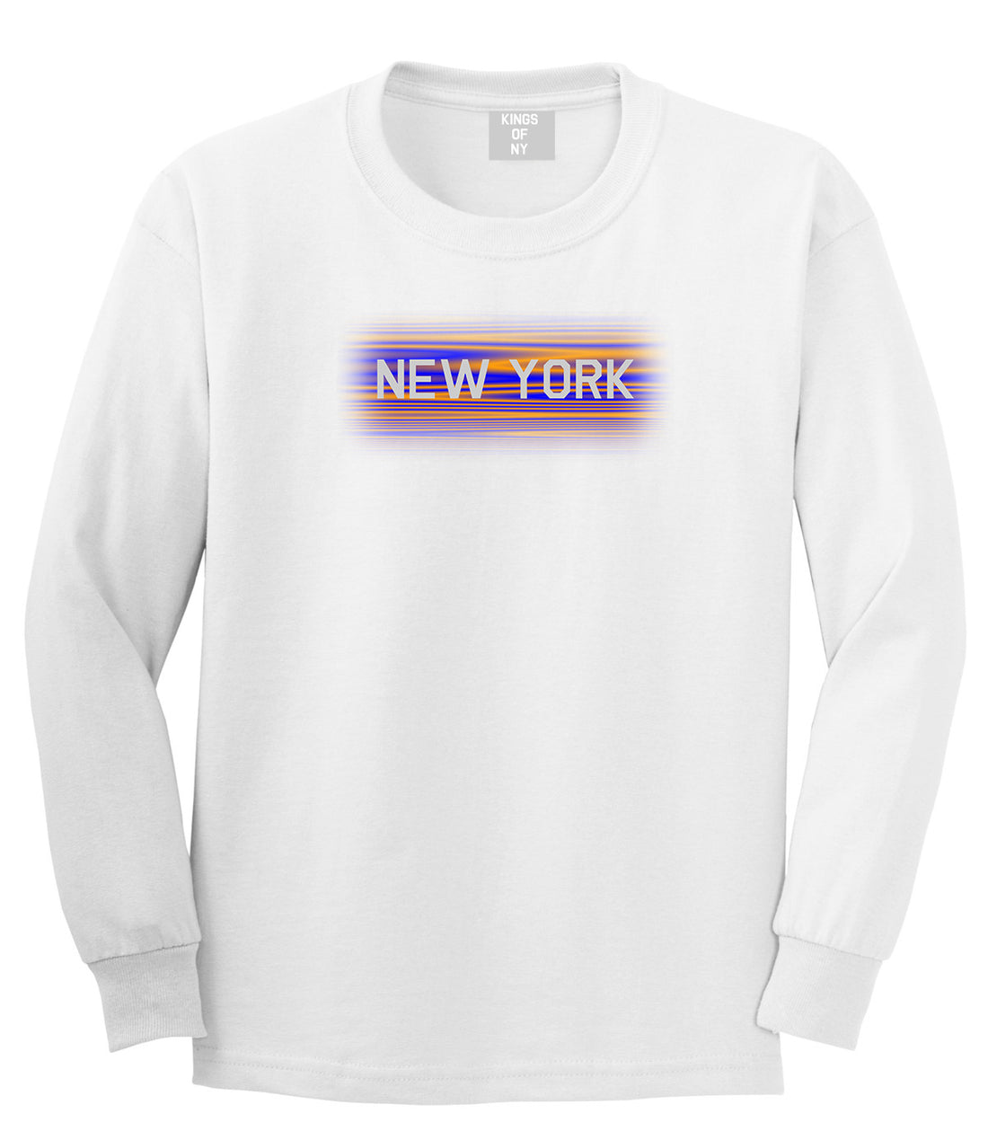 New York Hometeam Long Sleeve T-Shirt in White