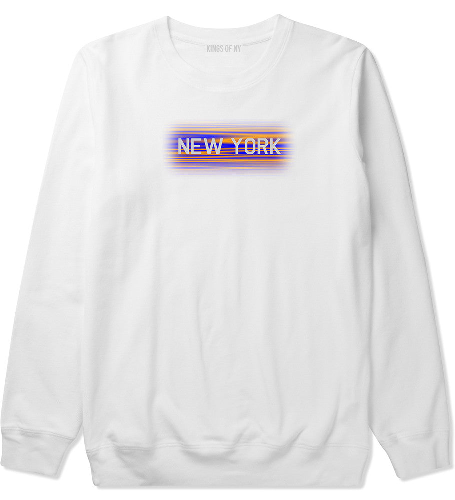 New York Hometeam Crewneck Sweatshirt in White