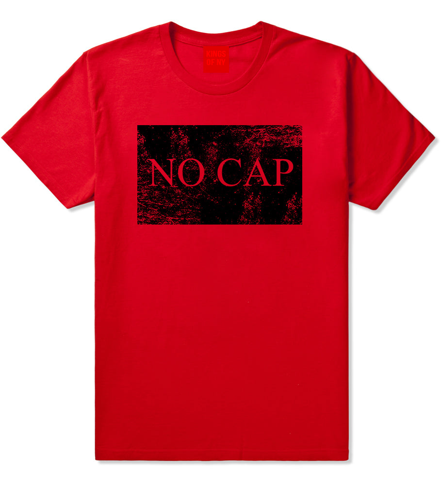 No Cap Vintage Mens T-Shirt Red
