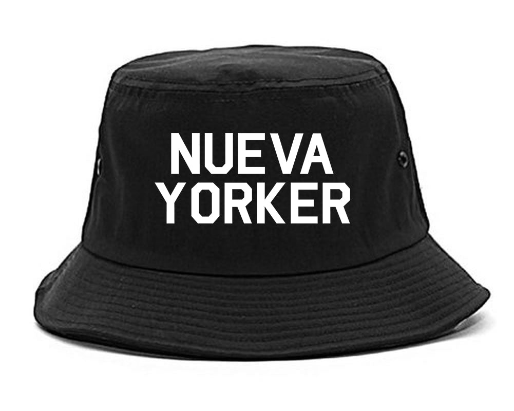 Nueva Yorker New York Spanish Black Bucket Hat