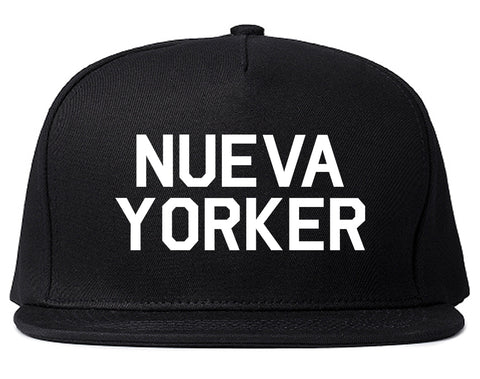 Nueva Yorker New York Spanish Black Snapback Hat