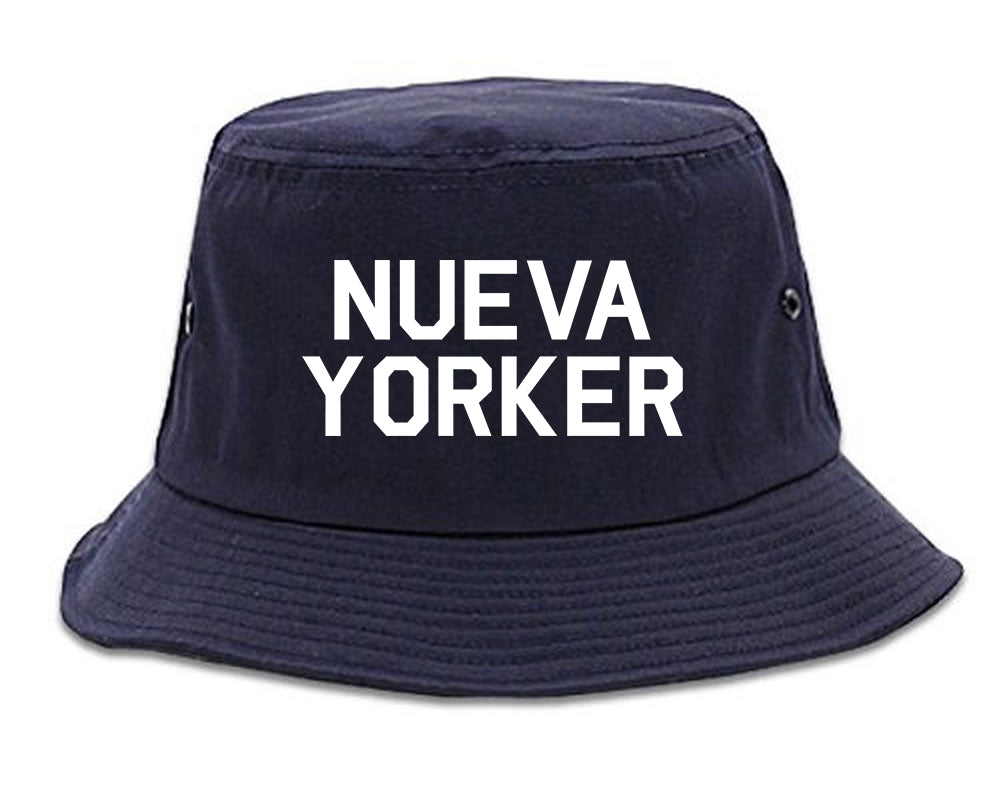 Nueva Yorker New York Spanish Navy Blue Bucket Hat