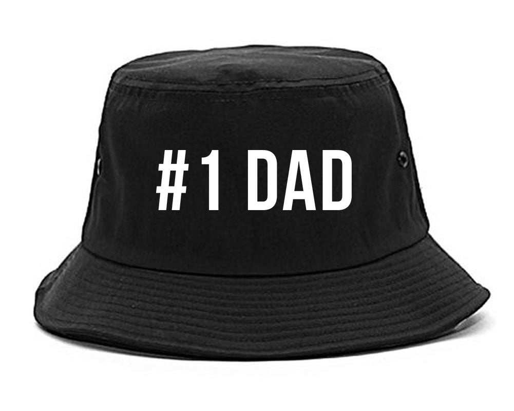 Number 1 One Dad Bucket Hat