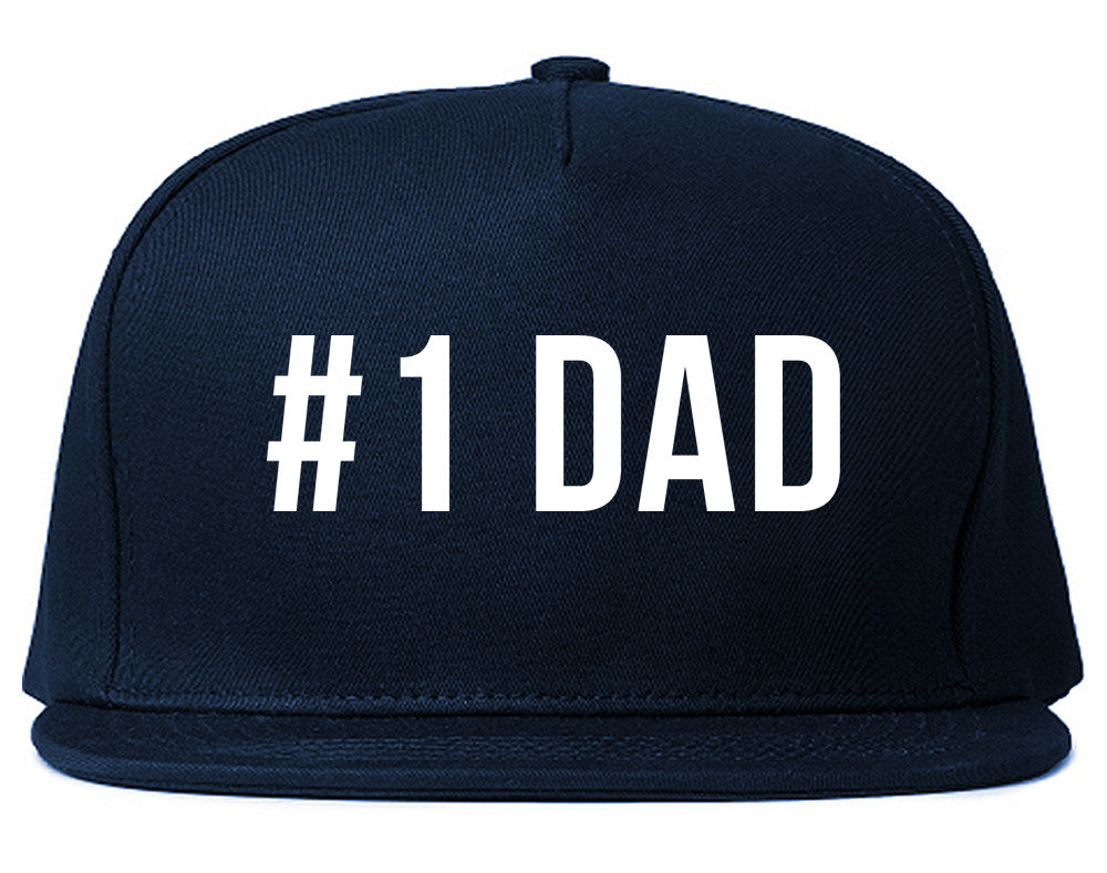 Number 1 One Dad Snapback Hat