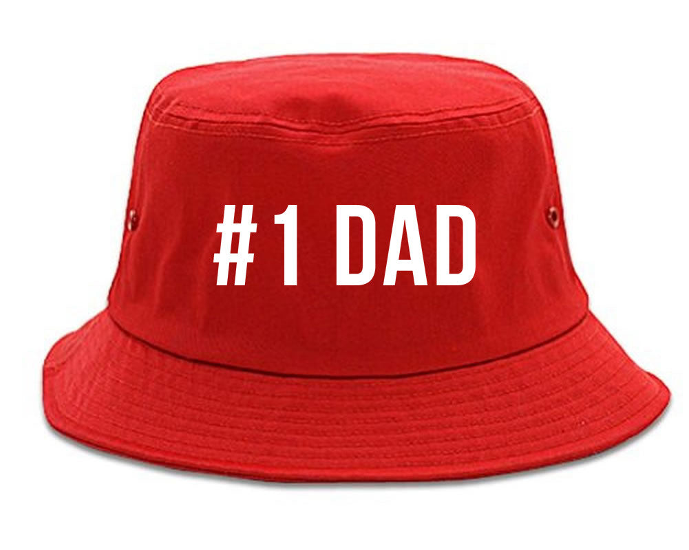 Number 1 One Dad Bucket Hat