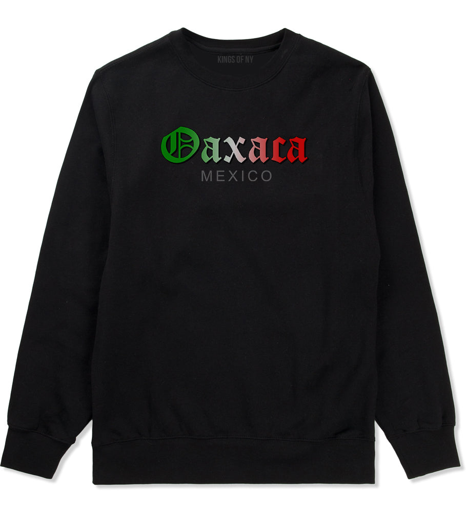 Oaxaca Mexico Mens Crewneck Sweatshirt Black