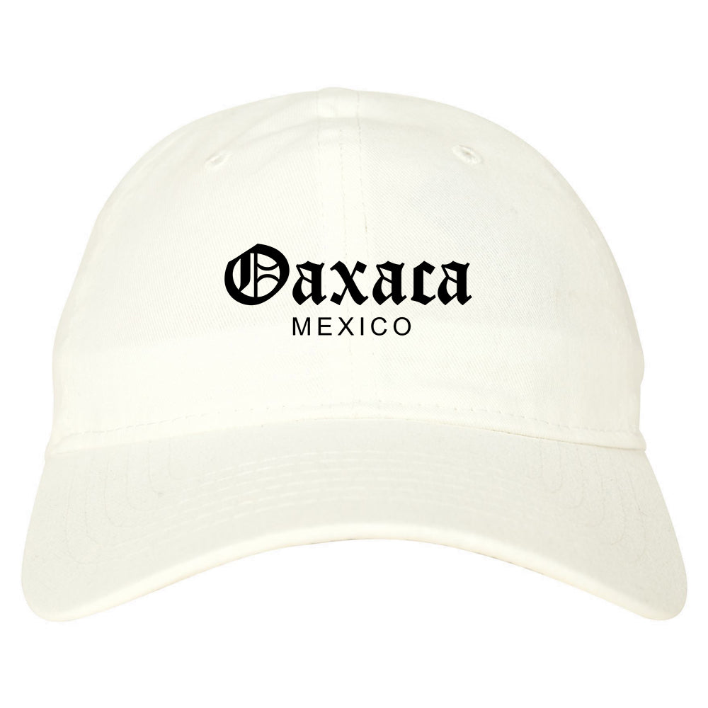 Oaxaca Mexico Mens Dad Hat Baseball Cap White