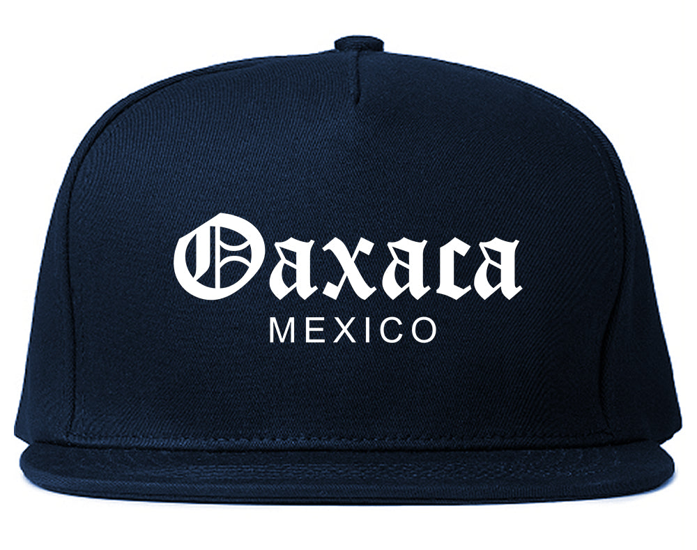 Oaxaca Mexico Mens Snapback Hat Navy Blue