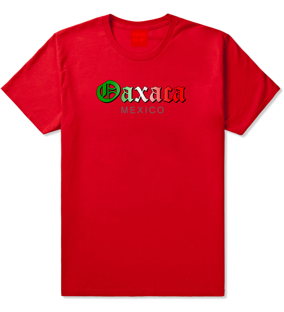 Oaxaca Mexico Mens T Shirt Red