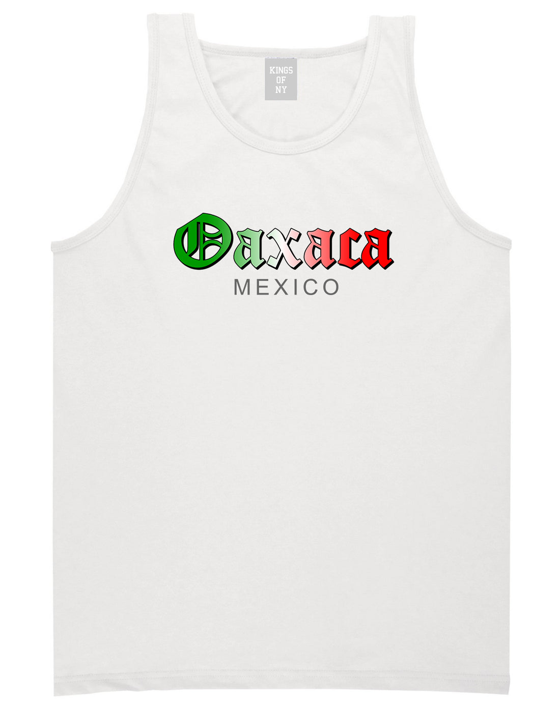 Oaxaca Mexico Mens Tank Top Shirt White