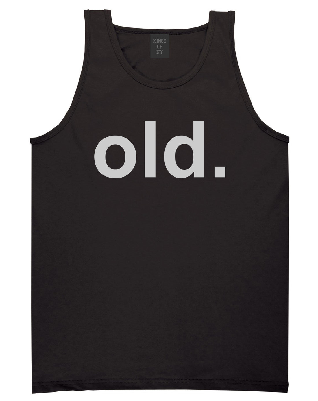 Old Funny Grandpa Grandfather Mens Tank Top T-Shirt Black