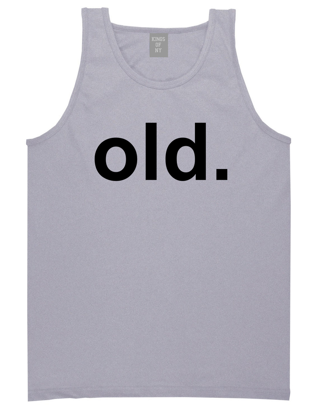 Old Funny Grandpa Grandfather Mens Tank Top T-Shirt Grey