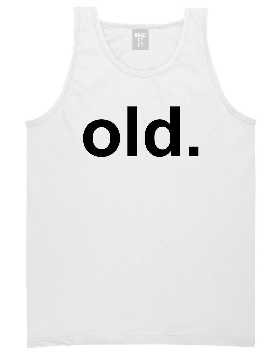 Old Funny Grandpa Grandfather Mens Tank Top T-Shirt White
