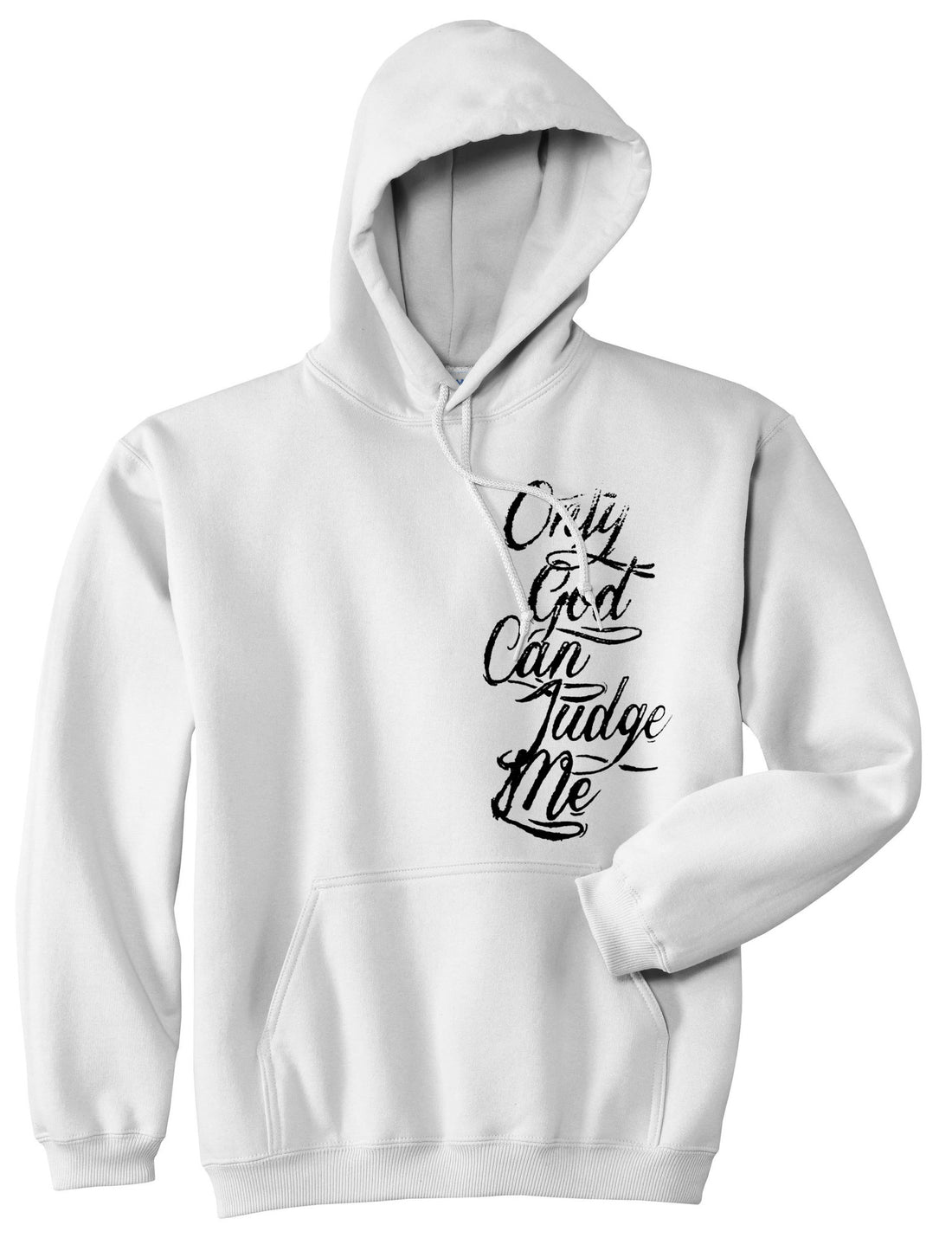 Only God Can Judge Me Vintage Pullover Hoodie