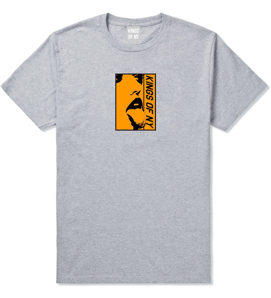 Open Minded Mens T-Shirt Grey