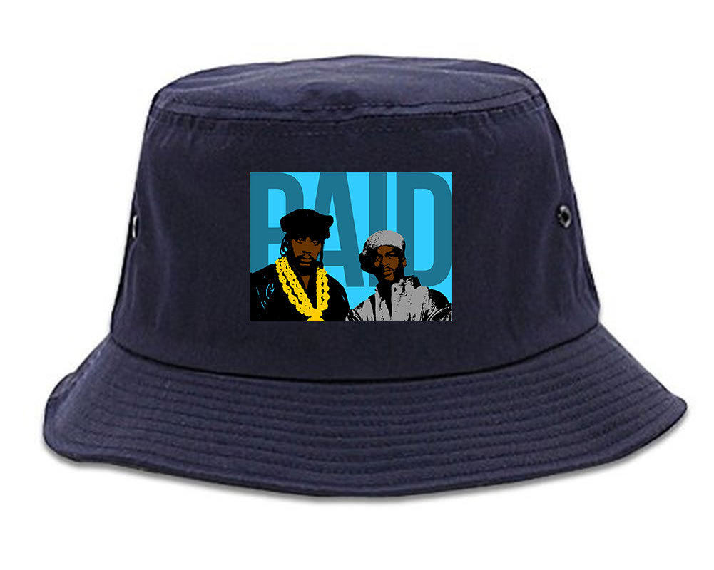 Paid In Full Artwork Bucket Hat in Blue