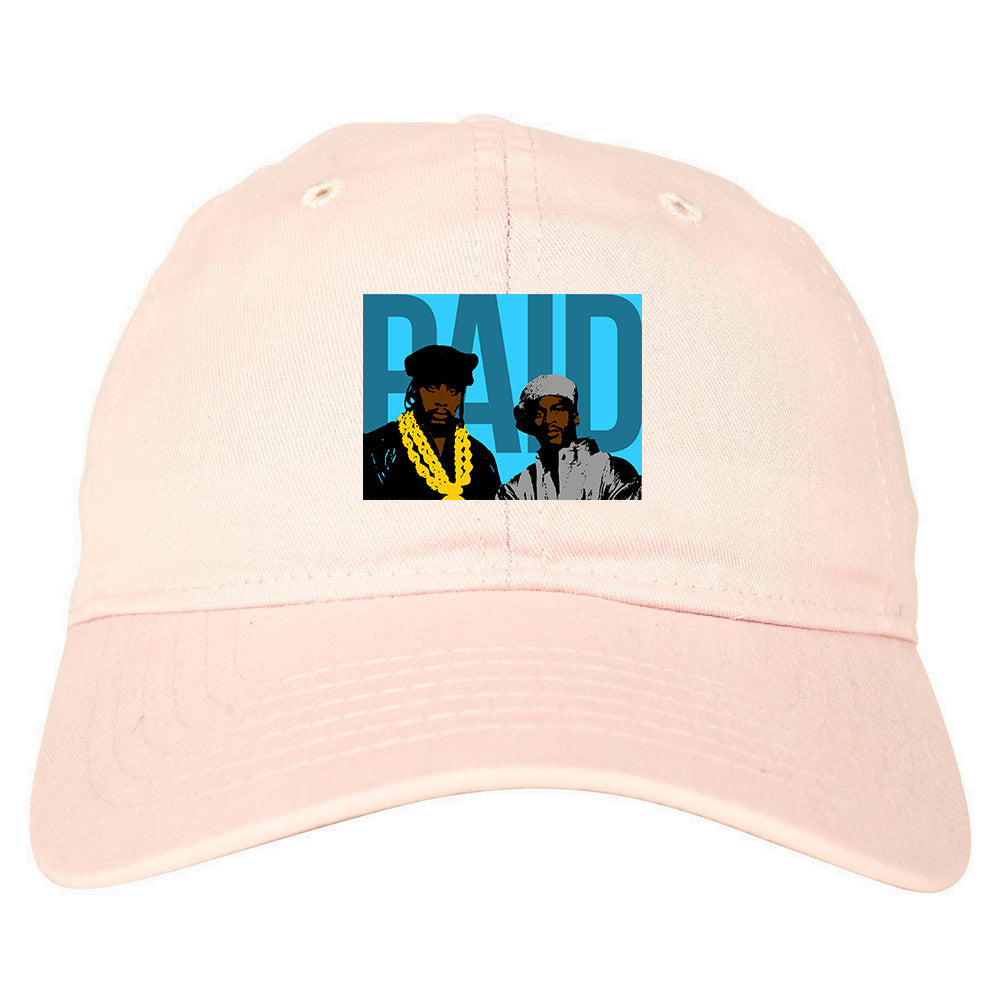 Paid In Full Artwork Dad Hat in Pink