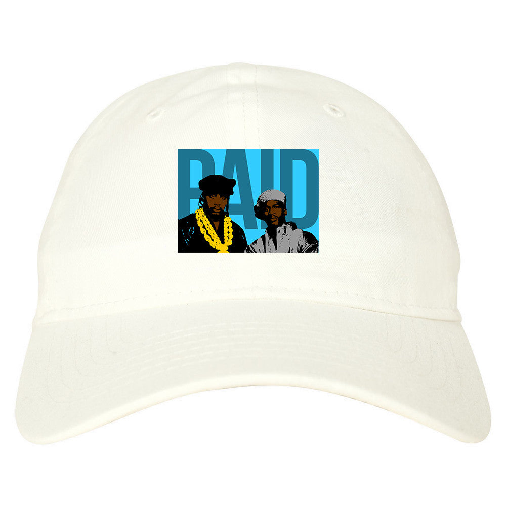 Paid In Full Artwork Dad Hat in White