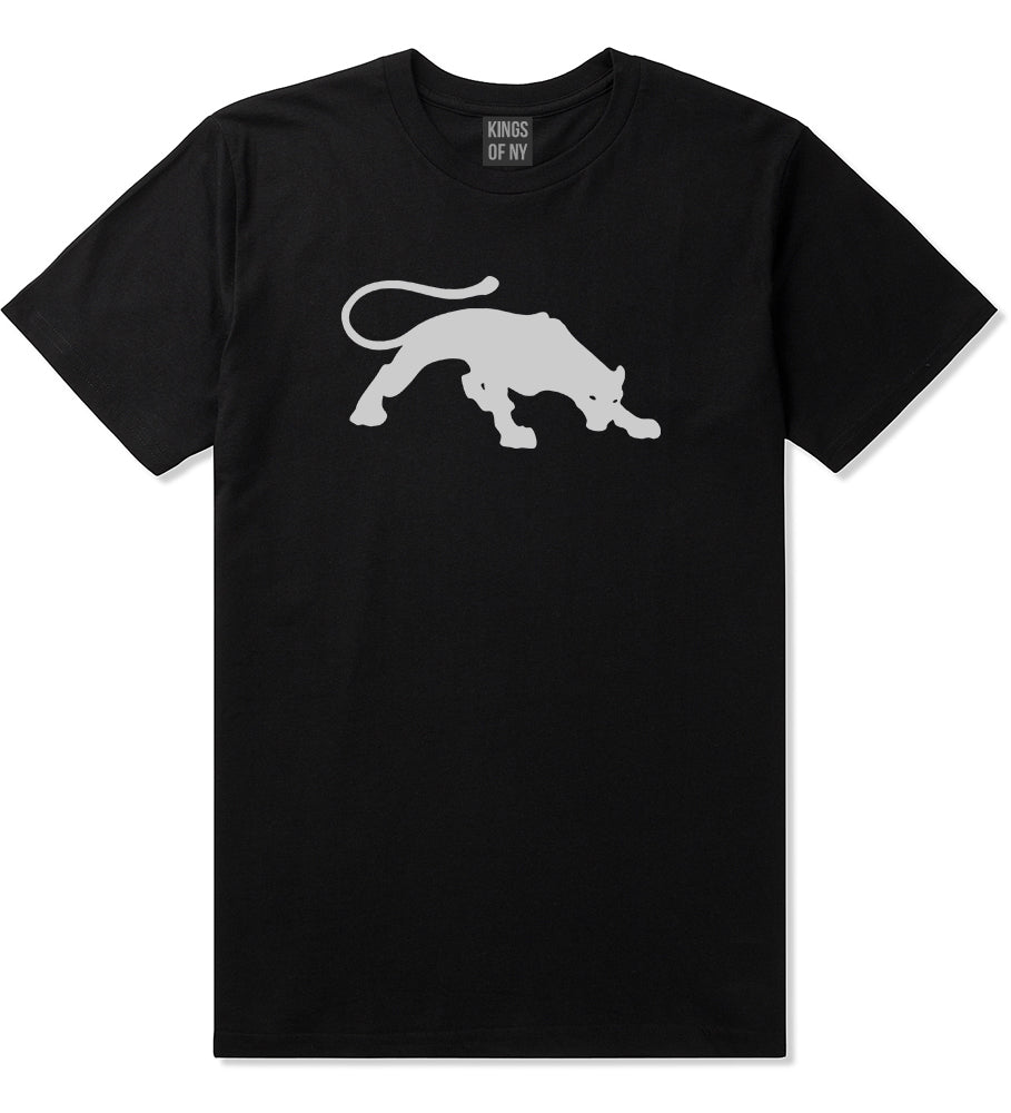 Panther Mens T Shirt Black
