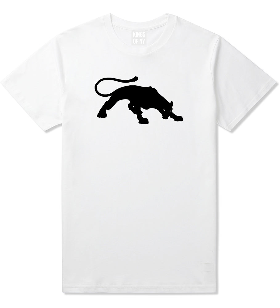 Panther Mens T Shirt White