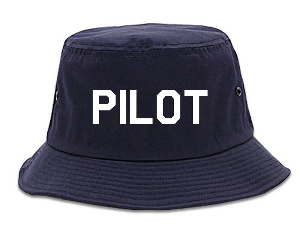 Pilot Bucket Hat Blue