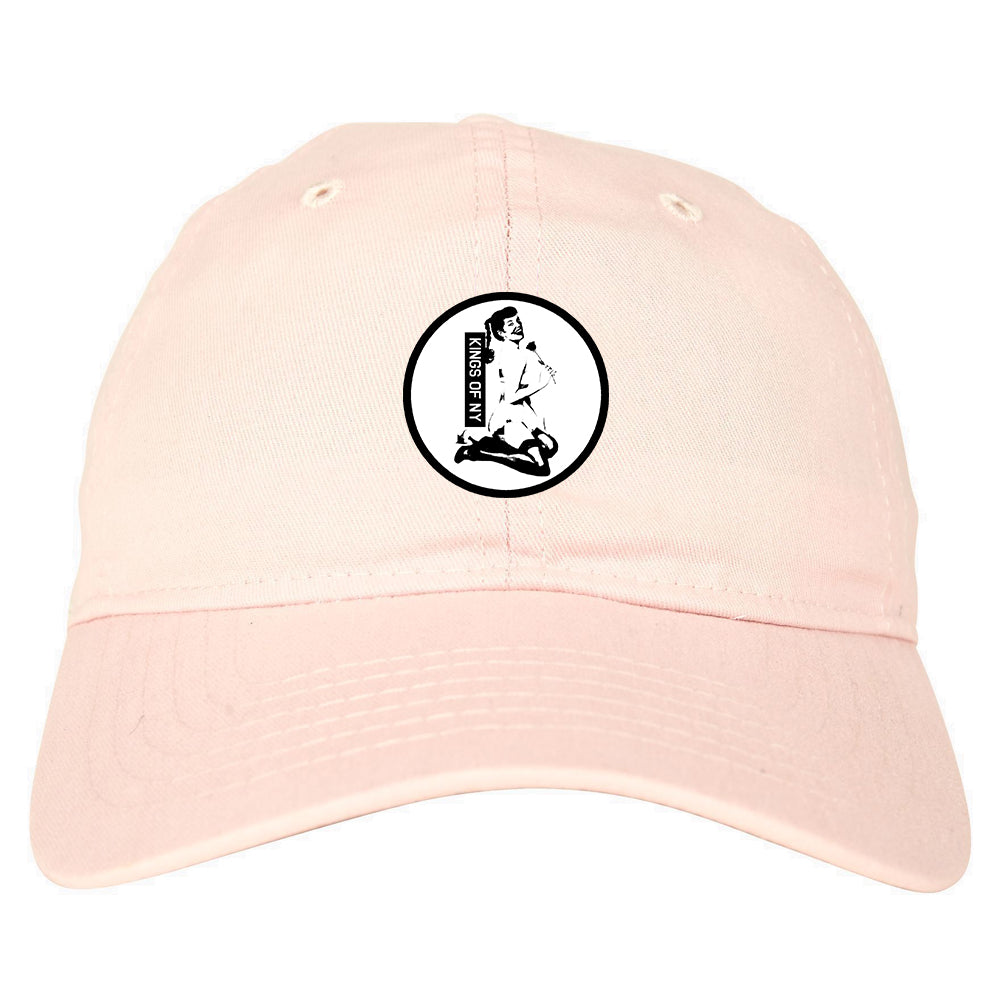 Pinup Girl Rose Pink Dad Hat