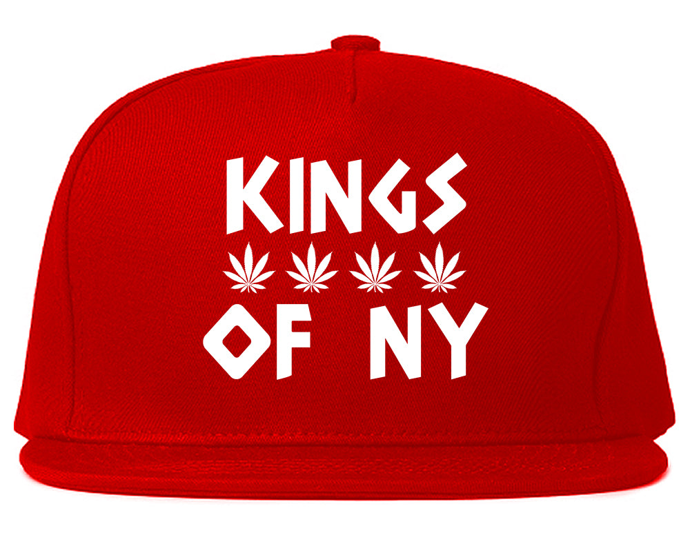 Puff Puff Pass Mens Snapback Hat Red