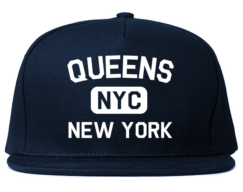 Queens Gym NYC New York Mens Snapback Hat