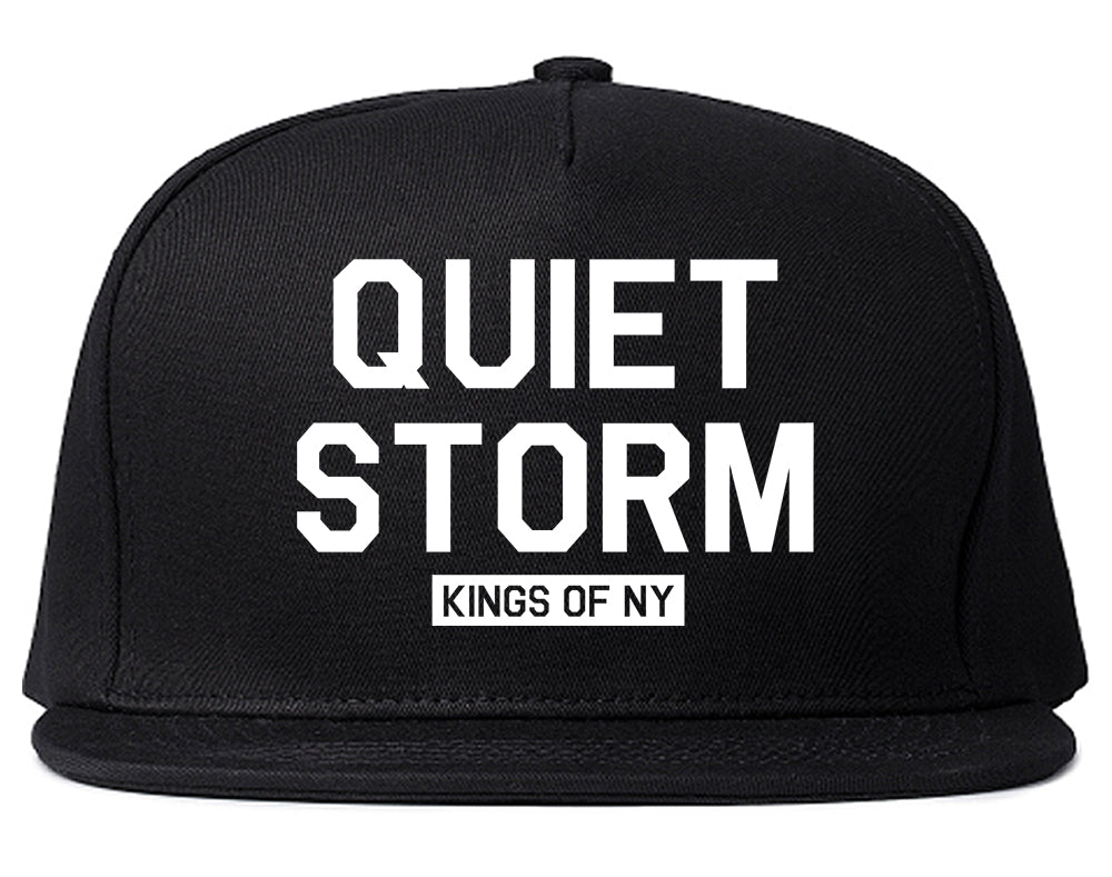 Quiet Storm Kings Of NY Mens Snapback Hat Black