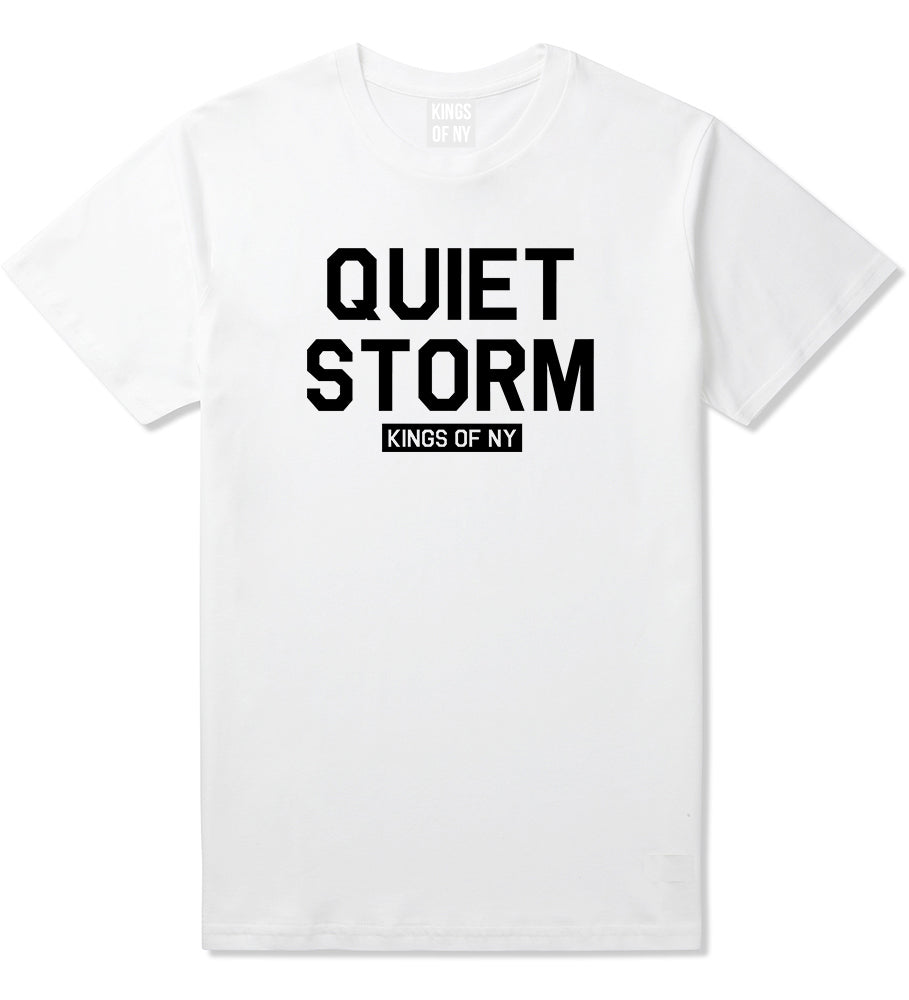 Quiet Storm Kings Of NY Mens T Shirt White