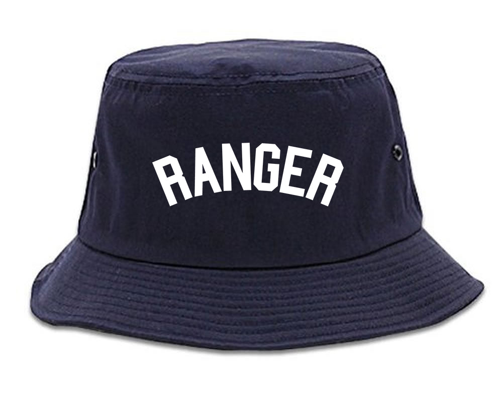Ranger Mens Blue Bucket Hat by Kings Of NY