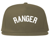 Ranger Mens Grey Snapback Hat by Kings Of NY