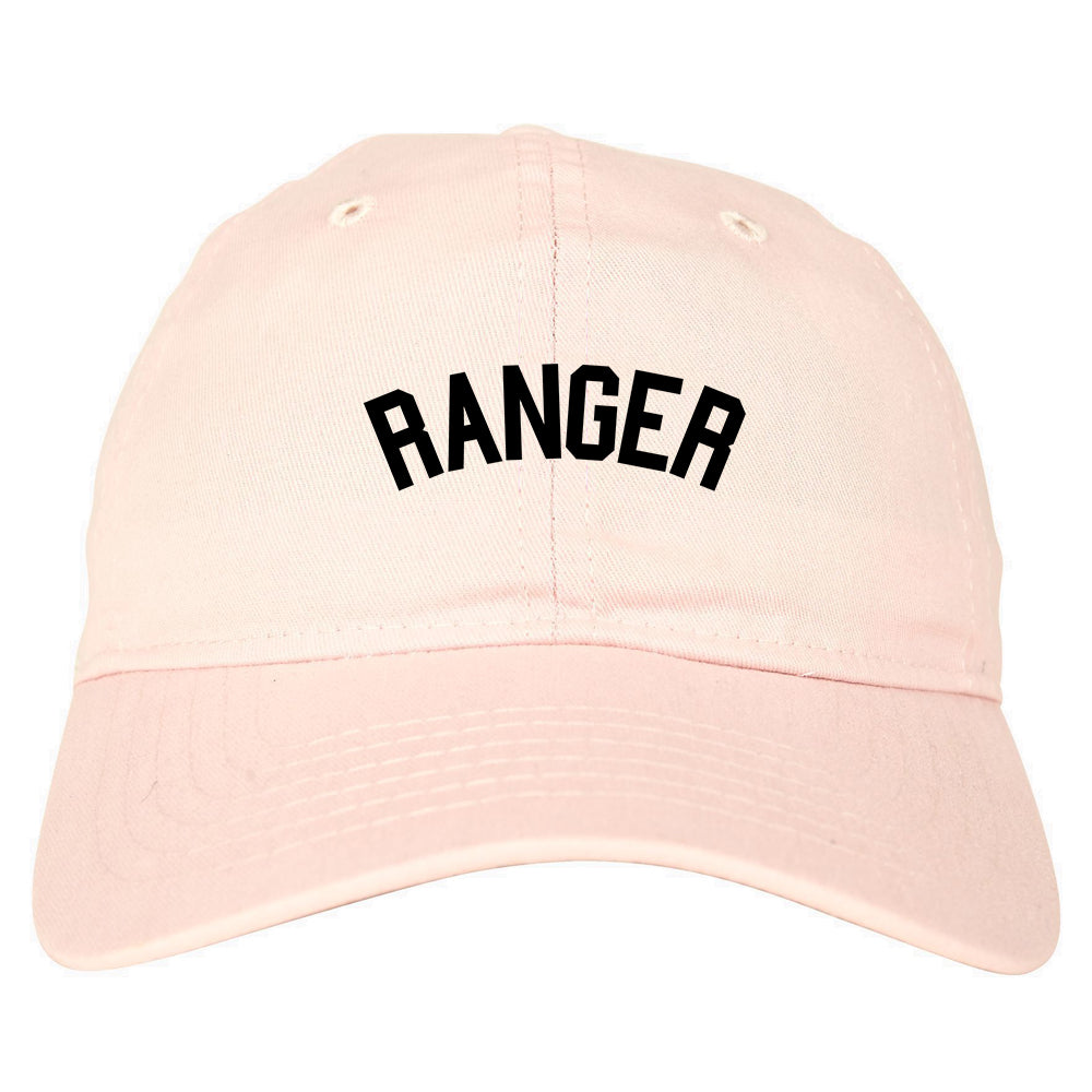 Ranger Mens Pink Snapback Hat by Kings Of NY