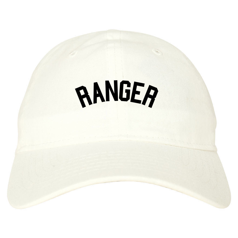 Ranger Mens White Snapback Hat by Kings Of NY