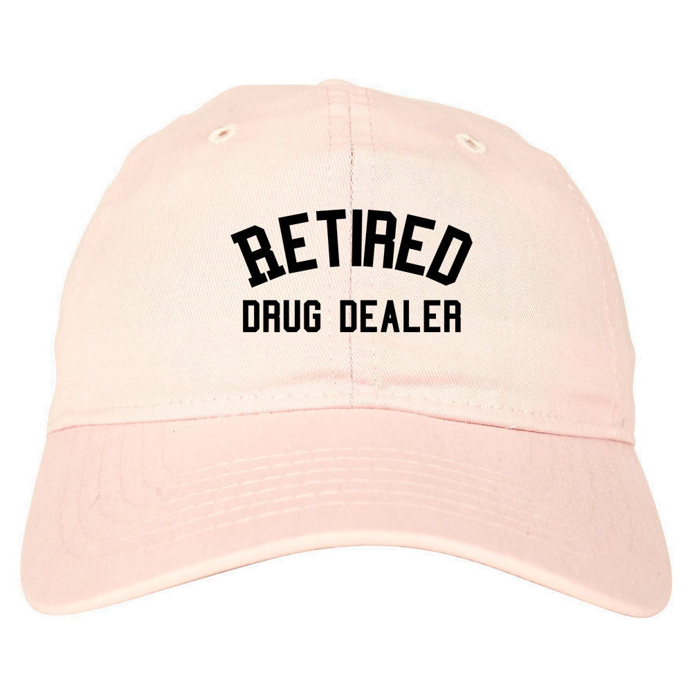 Retired_Drug_Dealer Mens Pink Snapback Hat by Kings Of NY