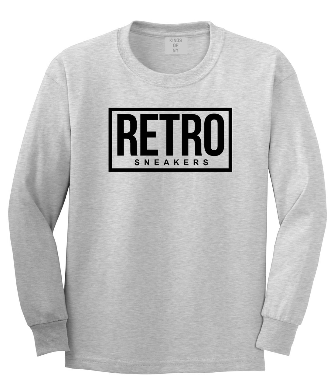 Retro Sneakers Long Sleeve T-Shirt